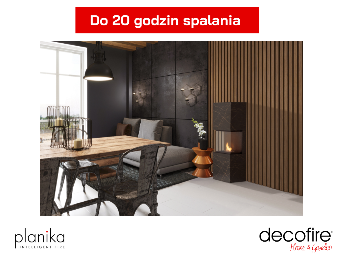 Do 20 godzin spalania