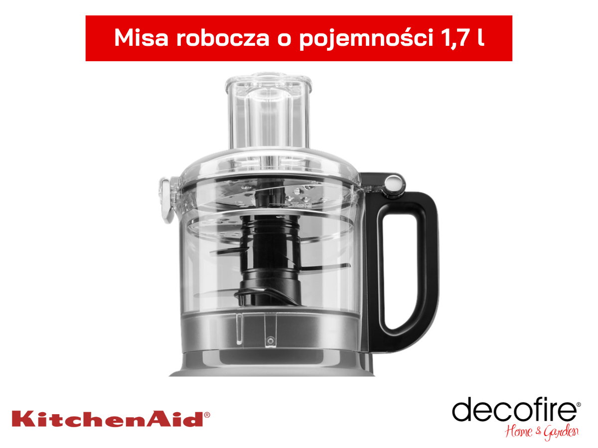 Misa robocza o pojemności 1,7 l z pokrywą i podajnikiem