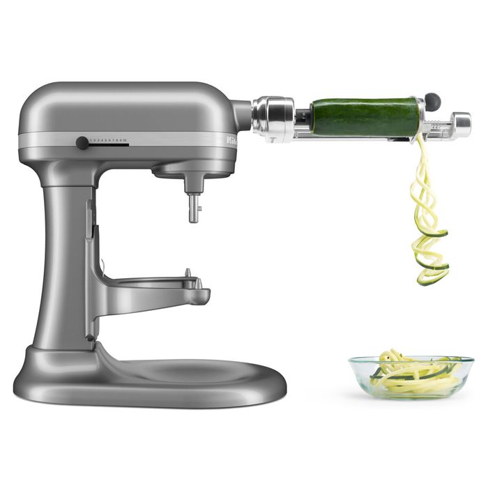  Mikser stojący 5,2 l z podnoszoną dzieżą KitchenAid Heavy Duty, Contour Silver (5KSM55SXXECU)