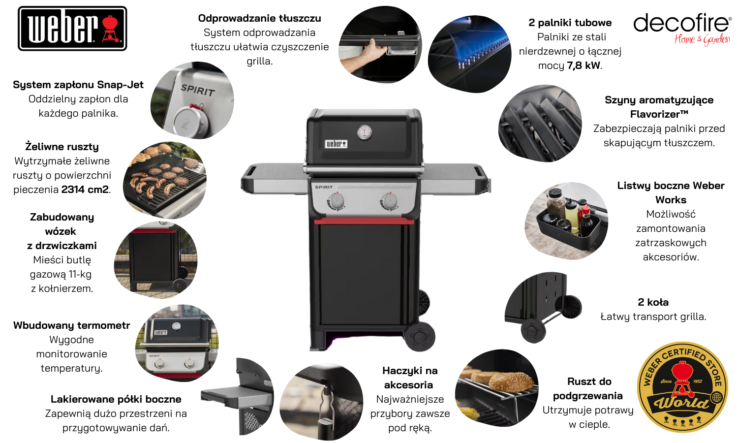 Grill gazowy Weber Spirit E-210