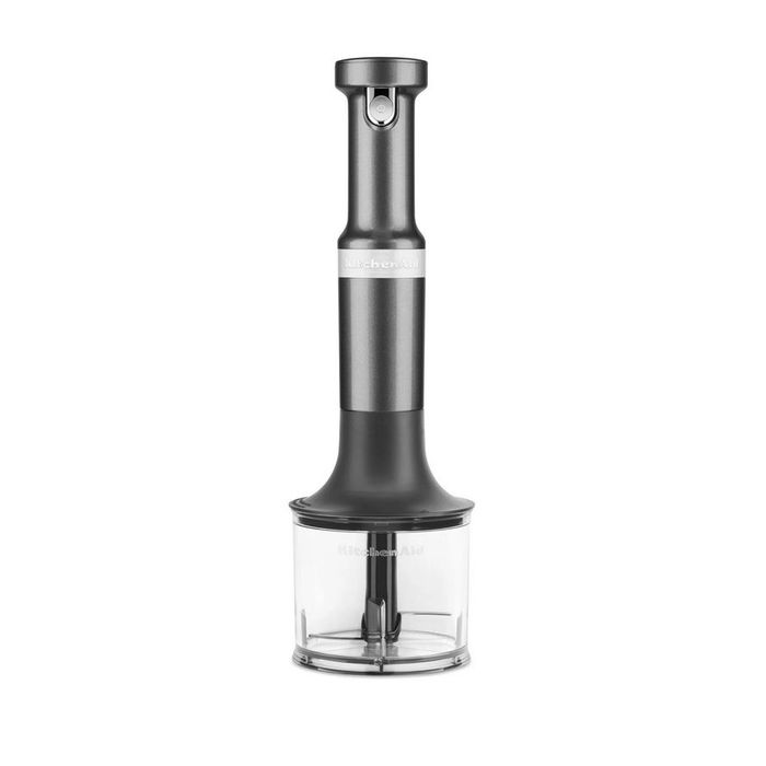 Bezprzewodowy blender z akcesoriami Medallion Silver KitchenAid (5KHBBV83EMS)