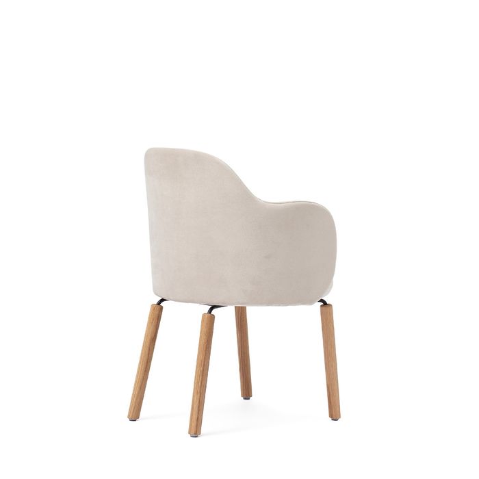 Fotel krzesło FLOS wood FSW KP 740 Bejot