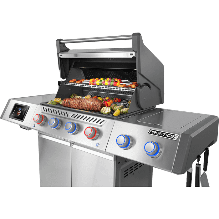 Grill gazowy Napoleon Prestige PRO 500 z palnikiem rożna i palnikiem bocznym Sizzle Zone (PRO500VXRSIBPSS-PL)