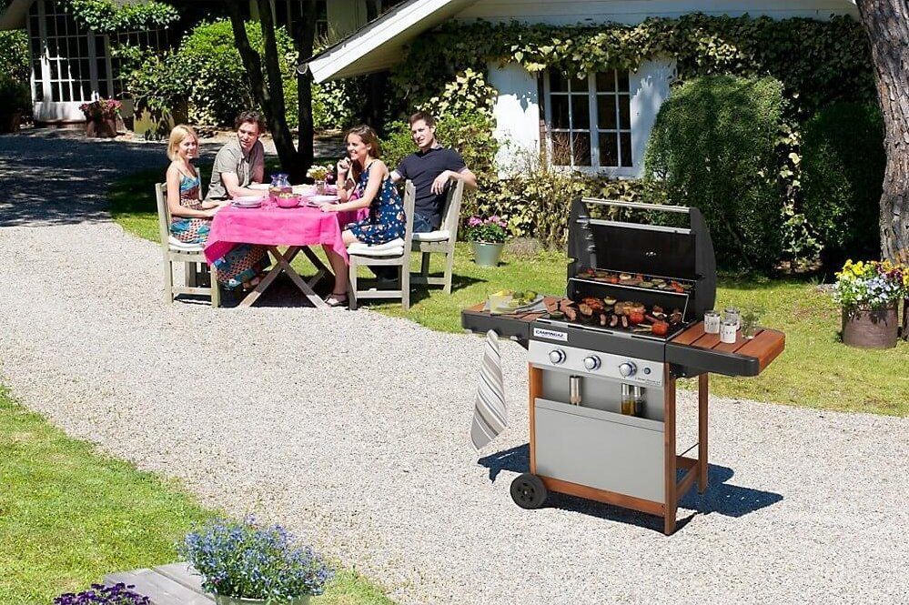 Grill Campingaz z serii Woody z trzema palnikami