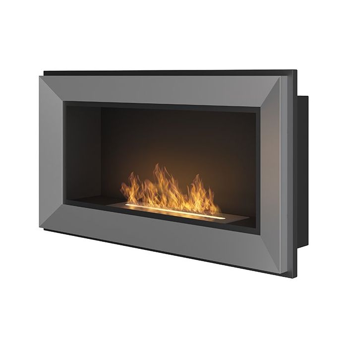 Biokominek wiszący Simple Fire FRAME 900 INOX 900x490 mm