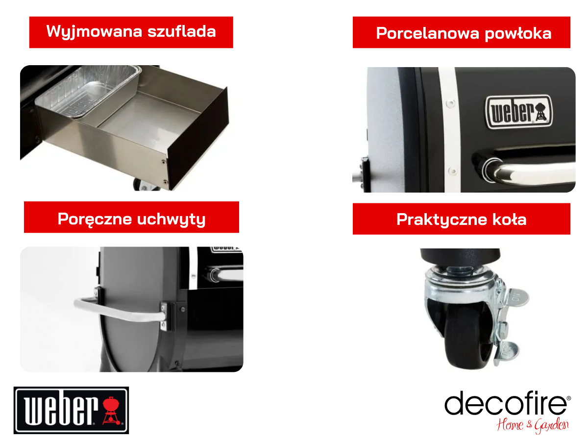 SmokeFire EX4 GBS Grill na Pellet - Czarny