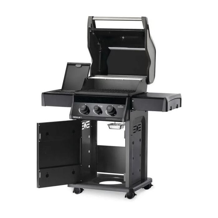 Grill gazowy Napoleon Rogue XT 365 SIBPK z palnikiem bocznym na podczerwień, black 