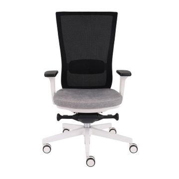 Grospol Fotel biurowy Marti WS white tkanina Magic Velvet - 10 kolorów