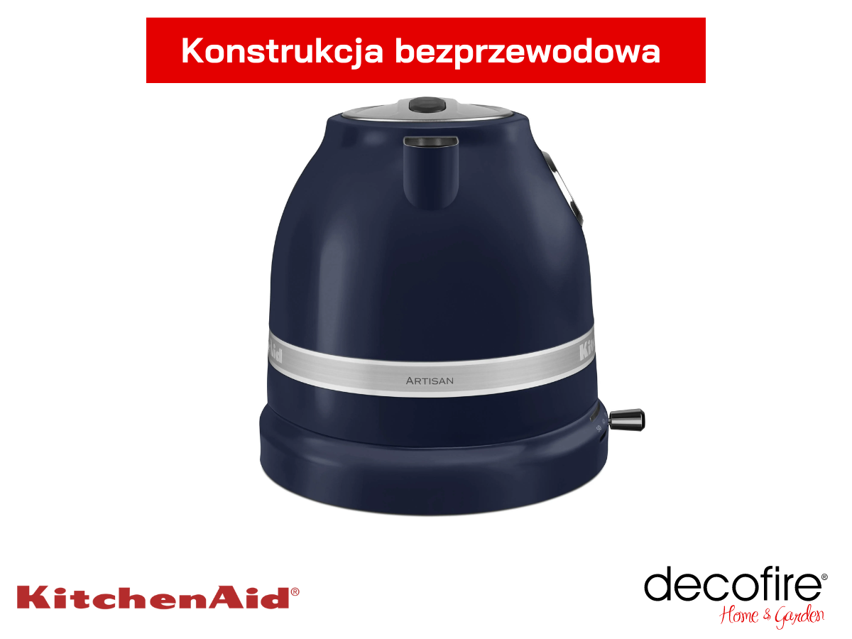 Konstrukcja bezprzewodowa czajnika 1,5 l Ink Blue