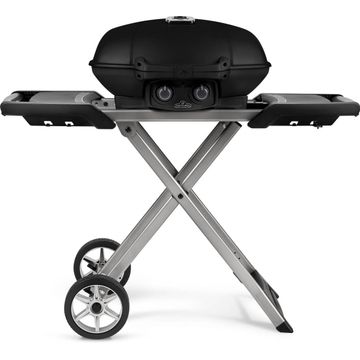 Grill przenośny gazowy Napoleon TravelQ 285X na kartusze z wózkiem nożycowym (TQ285X-BK-1-CE)
