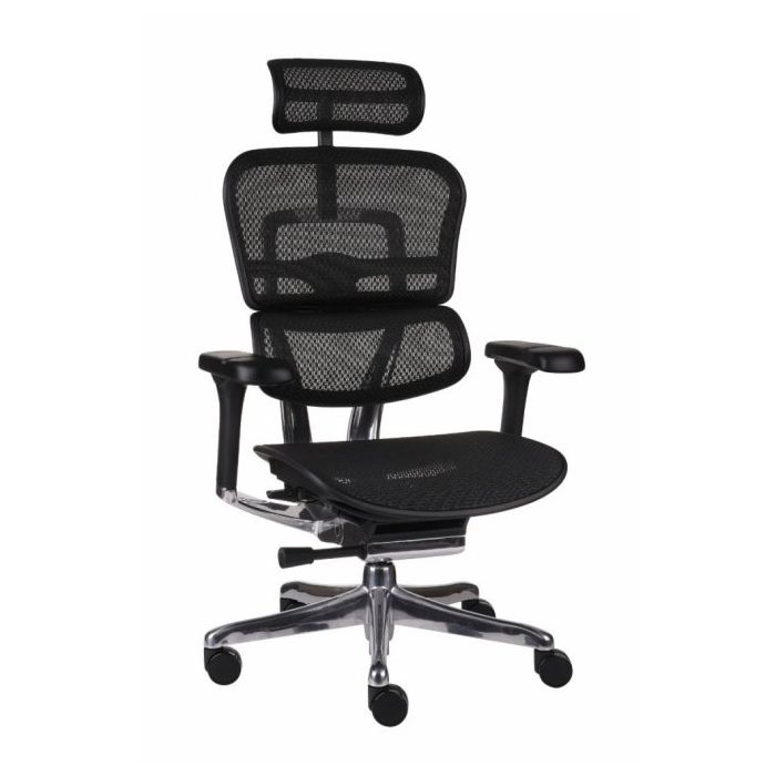 Fotel biurowy Grospol Ergohuman 2 Elite ST BS Black