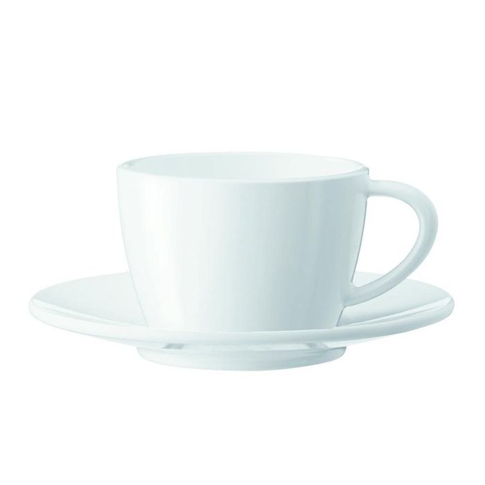 Zestaw dwóch porcelanowych filiżanek i spodków do cappuccino Jura (66501)