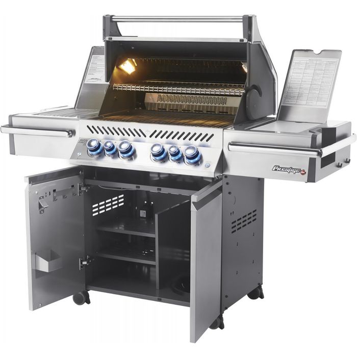 Grill gazowy Napoleon Prestige PRO 500 na gaz ziemny (PRO500RSIBNSS-3-PL)