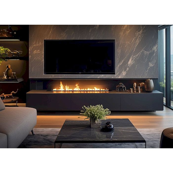 Wkład Infire INSERT Slim 2000 w salonie