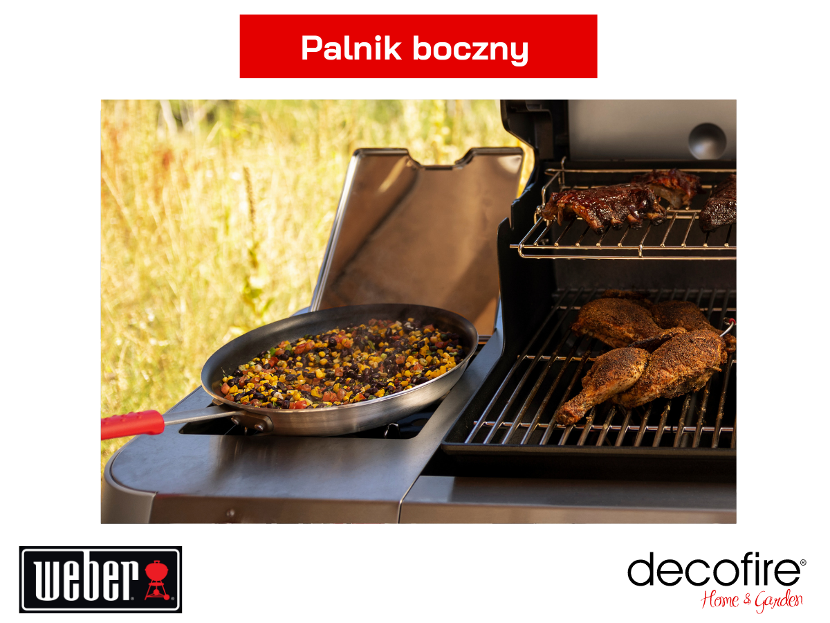 Grill gazowy Weber Genesis E-335 z palnikiem bocznym