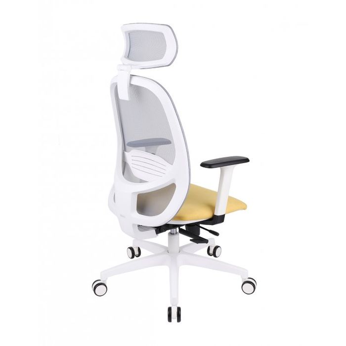 Fotel biurowy krzesło Grospol Nodi WS HD tkanina Synergy - 12 kolorów
