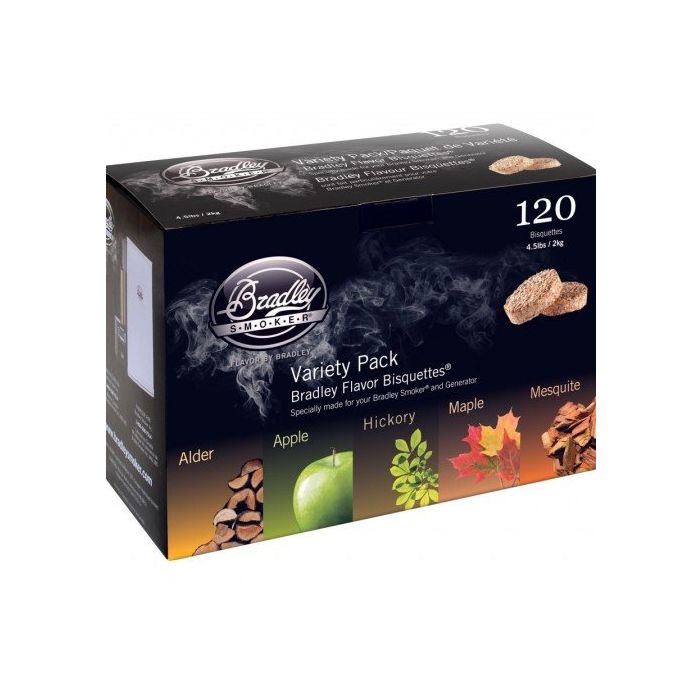 Bradley Bisquettes - Klon - opakowanie 120 sztuk