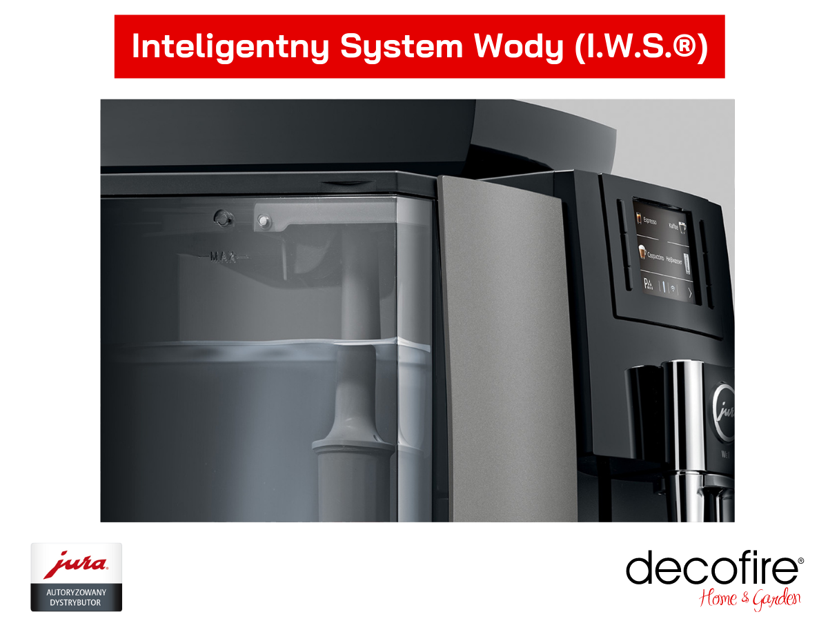 Inteligentny System Wody w ekspresie do kawy Jura WE8