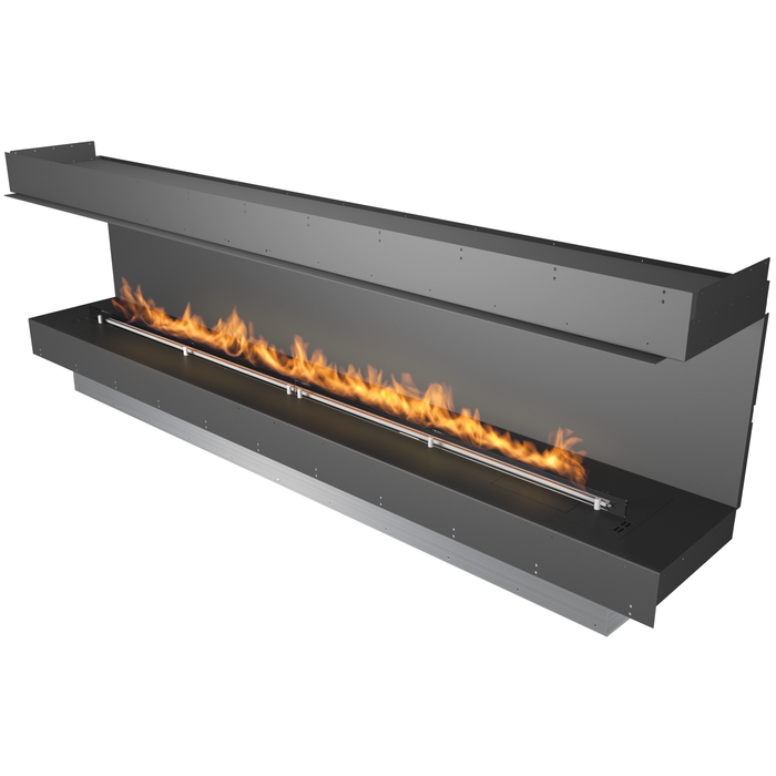 Biokominek Planika FLA 4+ 2490 mm + Forma 2700 Fireplace 