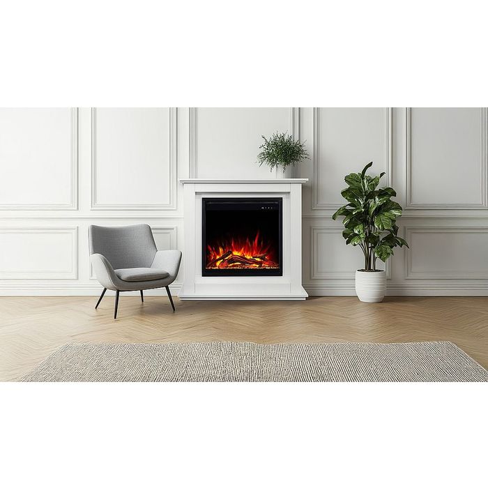 Aflamo kominek elektryczny Sund White