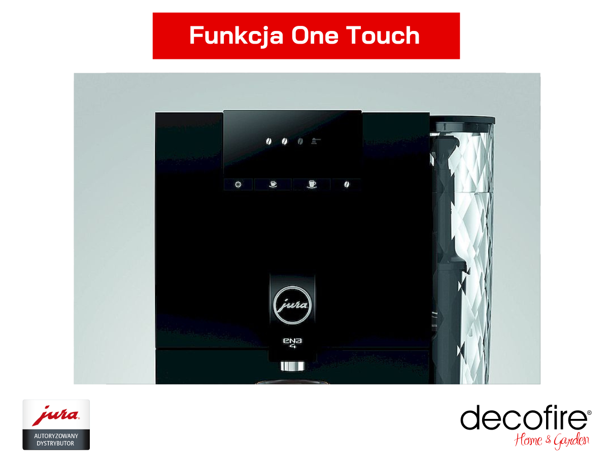 Funkcja One Touch w ekspresie do kawy Jura ENA4 (EB)