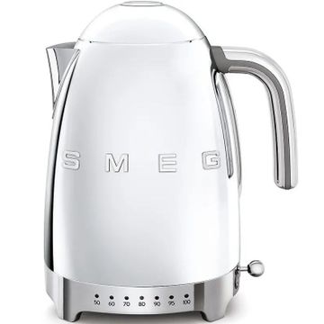 Czajnik z regulacją temperatury 1,7L  50's style Chrom Smeg (KLF04SSEU)