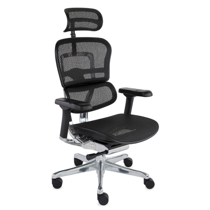 Fotel biurowy Grospol Ergohuman 2 Elite ST BS Black