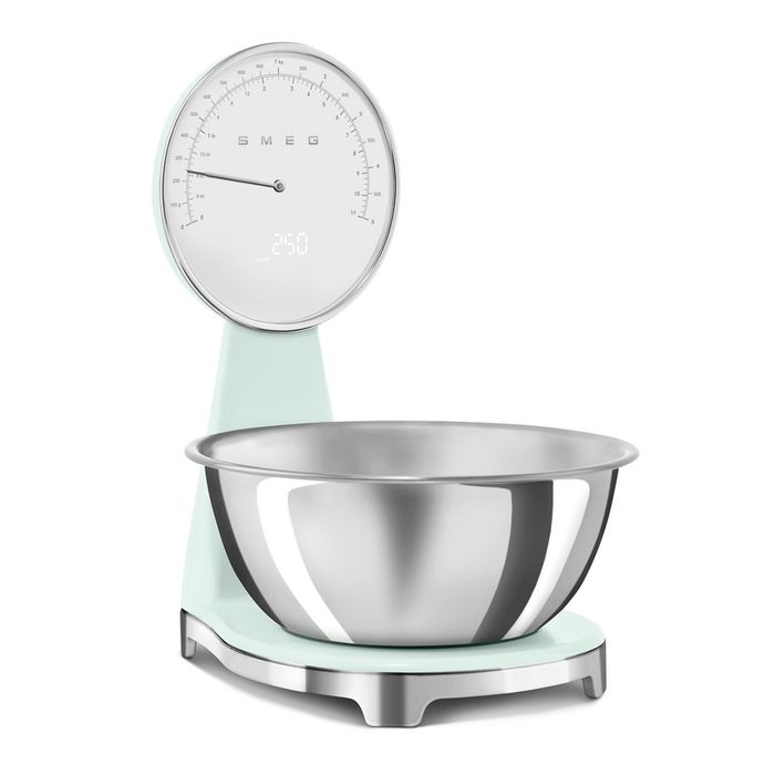 Cyfrowa waga kuchenna Pastelowa zieleń Smeg (KSF01PGWW)