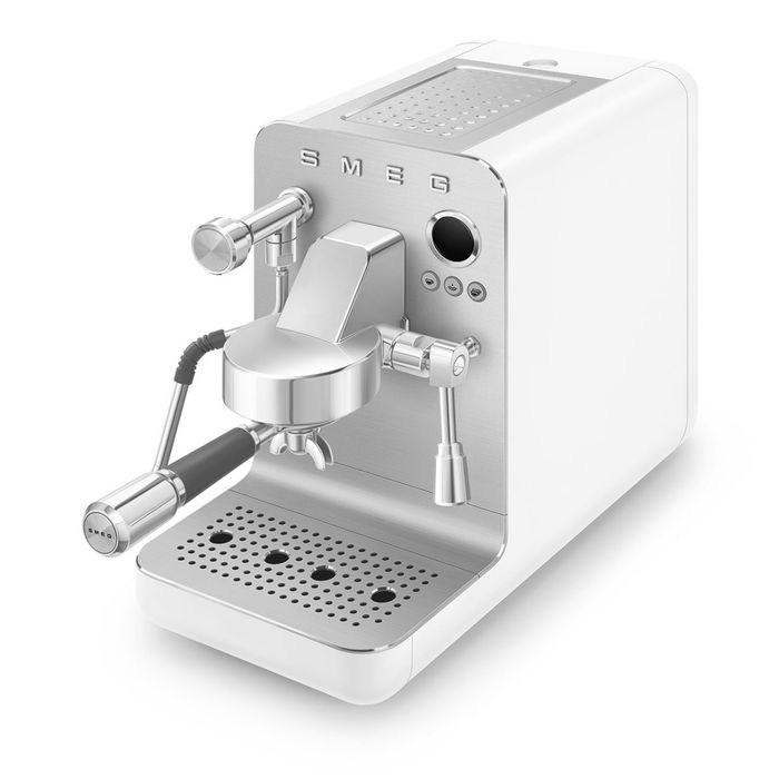 Kolbowy ekspres do kawy Minipro Biały Smeg (EMC02WHMEU)