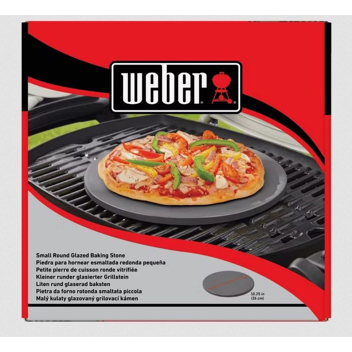 Okrągły kamień do grillowania pizzy śr. 26 cm Weber (18413)