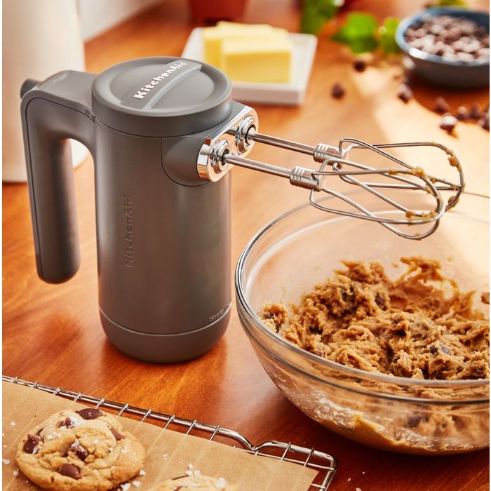 Mikser bezprzewodowy ręczny Charcoal Grey KitchenAid (5KHMB732EDG)