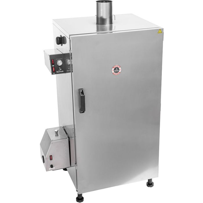 Smoker BBQ Cyfrowy Borniak BBDS-150 INOX Simple + Zestaw do BBQ (ZBB-150)