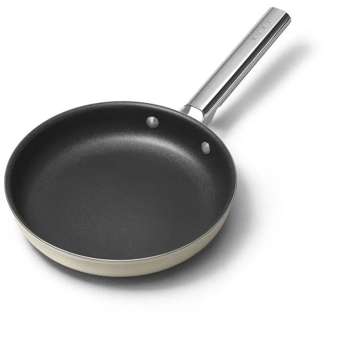 Patelnia 24 cm Kremowy Smeg (CKFF2401CRM)