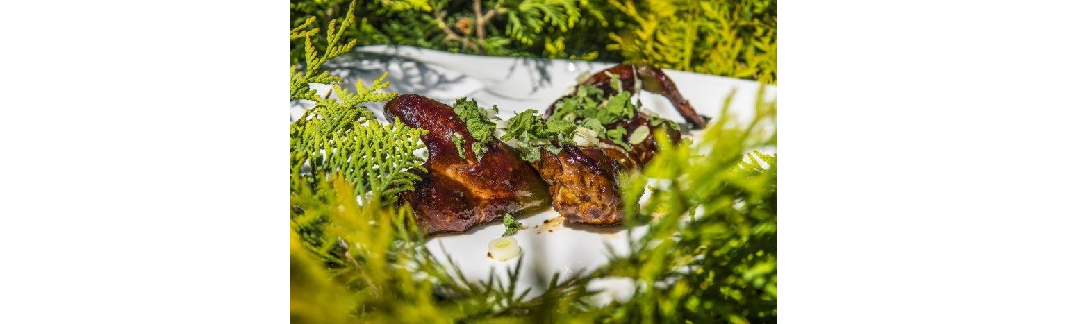 Skrzydełka BBQ - marynowane i podwędzane na grillu