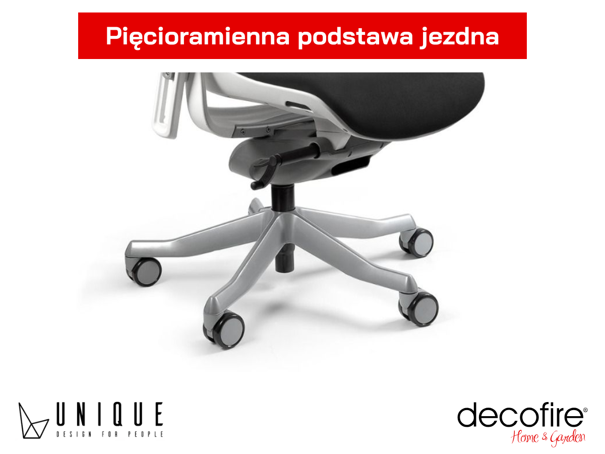 Wytrzymała podstawa z lakierowanego aluminium