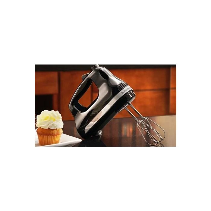 Mikser 5-biegowy ręczny Classic Onyx Black KitchenAid (5KHM5110EOB)