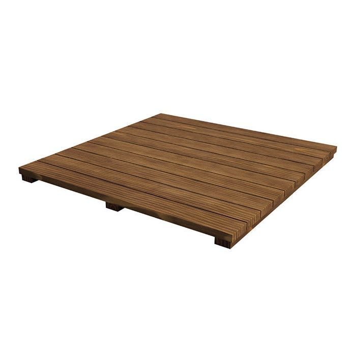 Półka z drewna akacjowego do stelaża Expansion Frame