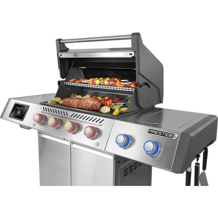 Grill gazowy Napoleon Prestige PRO 500 z palnikiem rożna i palnikiem bocznym Sizzle Zone (PRO500VXRSIBPSS-PL)