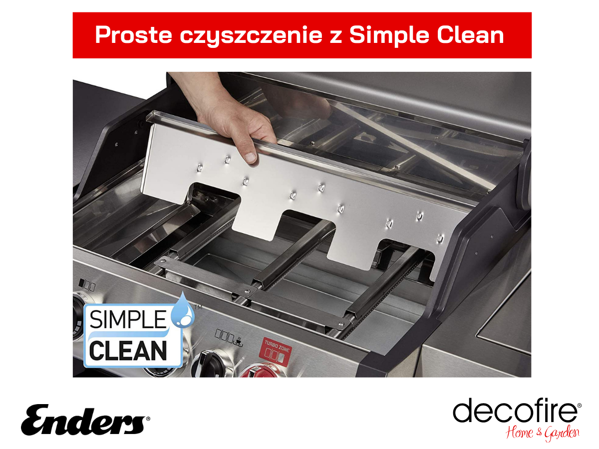 Czyszczenie grilla Enders Simple Clean