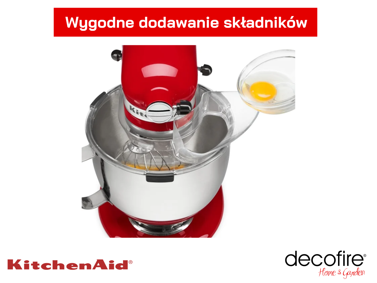 Zapewnia wygodne dodawanie składników