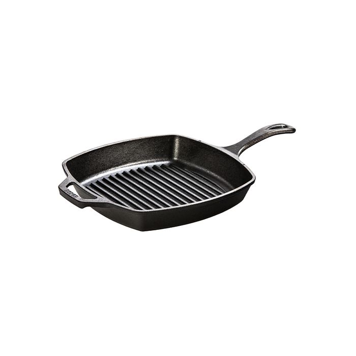 Patelnia żeliwna grillowa kwadratowa 26 cm Lodge Cast Iron (L8SGP3)