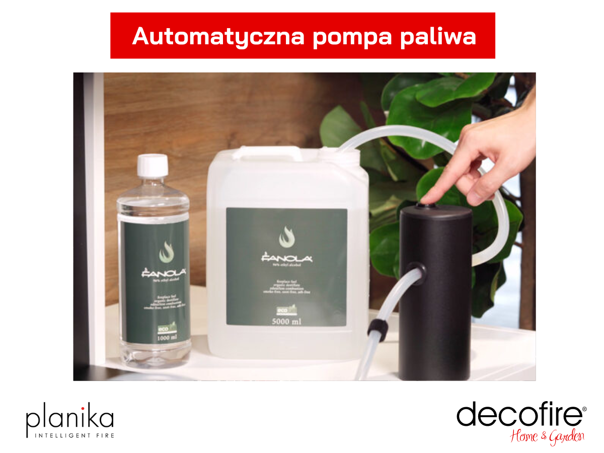 Automatyczna pompa paliwa do biokominków Planika