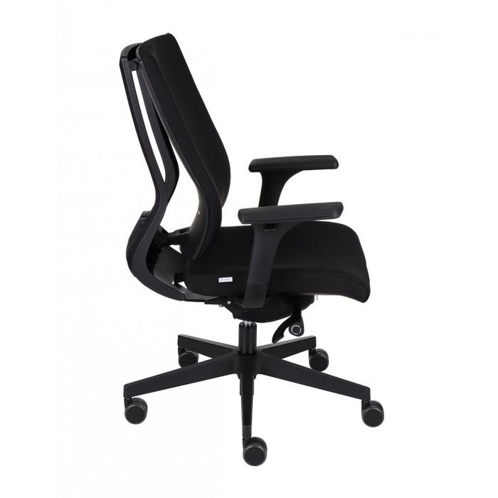 Grospol Fotel biurowy MaxPro BT black tkanina Note N01 - EKSPOZYCJA