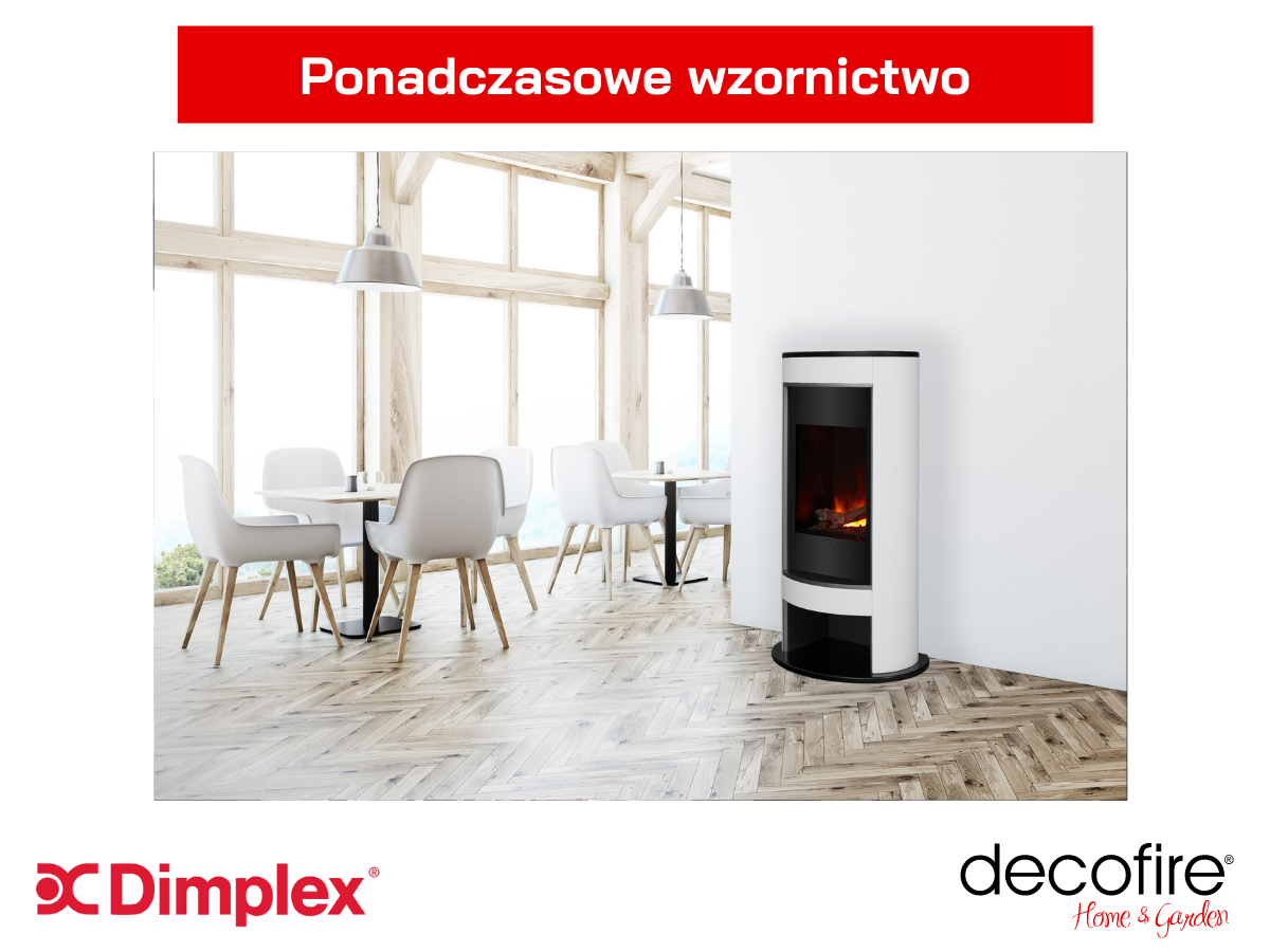 Kominek elektryczny Dimplex Verdi ponadczasowe wzornictwo