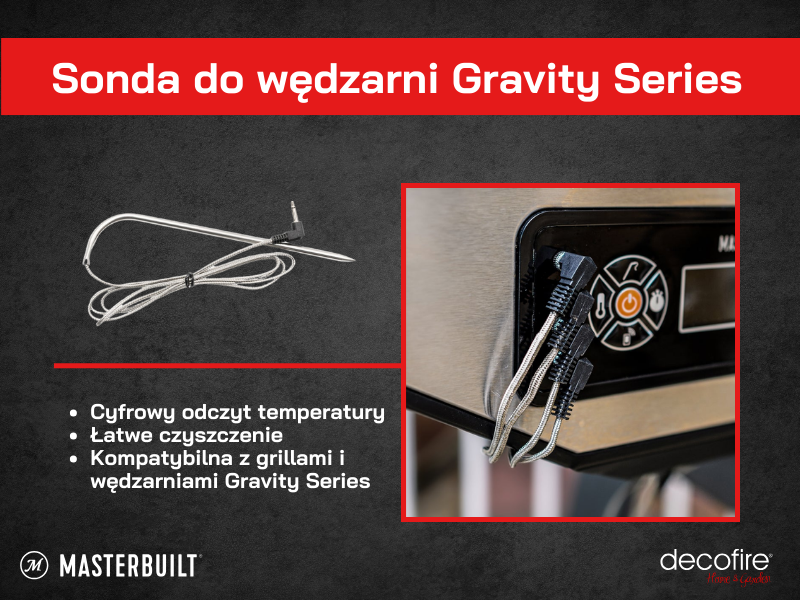 Sonda do wędzarni Masterbuilt Gravity Series