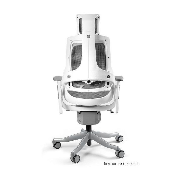 UNIQUE Fotel biurowy WAU biały siatka różne kolory (W-609W-NW) mechnizmy