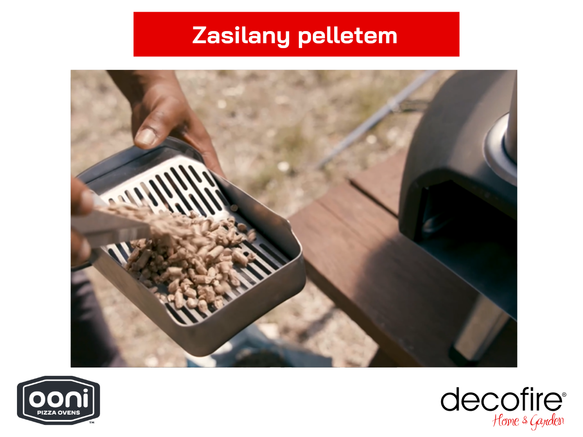 Piec do pizzy Ooni Fyra zasilany jest peletem