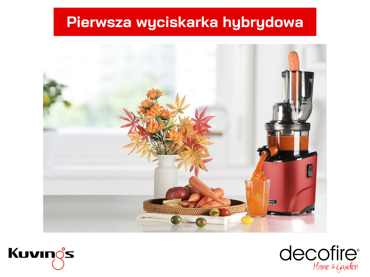 Pierwsza wyciskarka hybrydowa jednoślimakowa