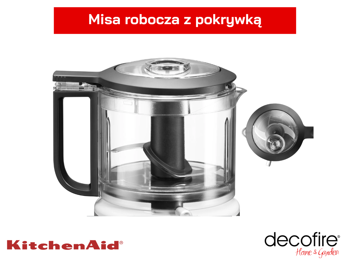 Misa robocza o pojemności 830 ml z pokrywką