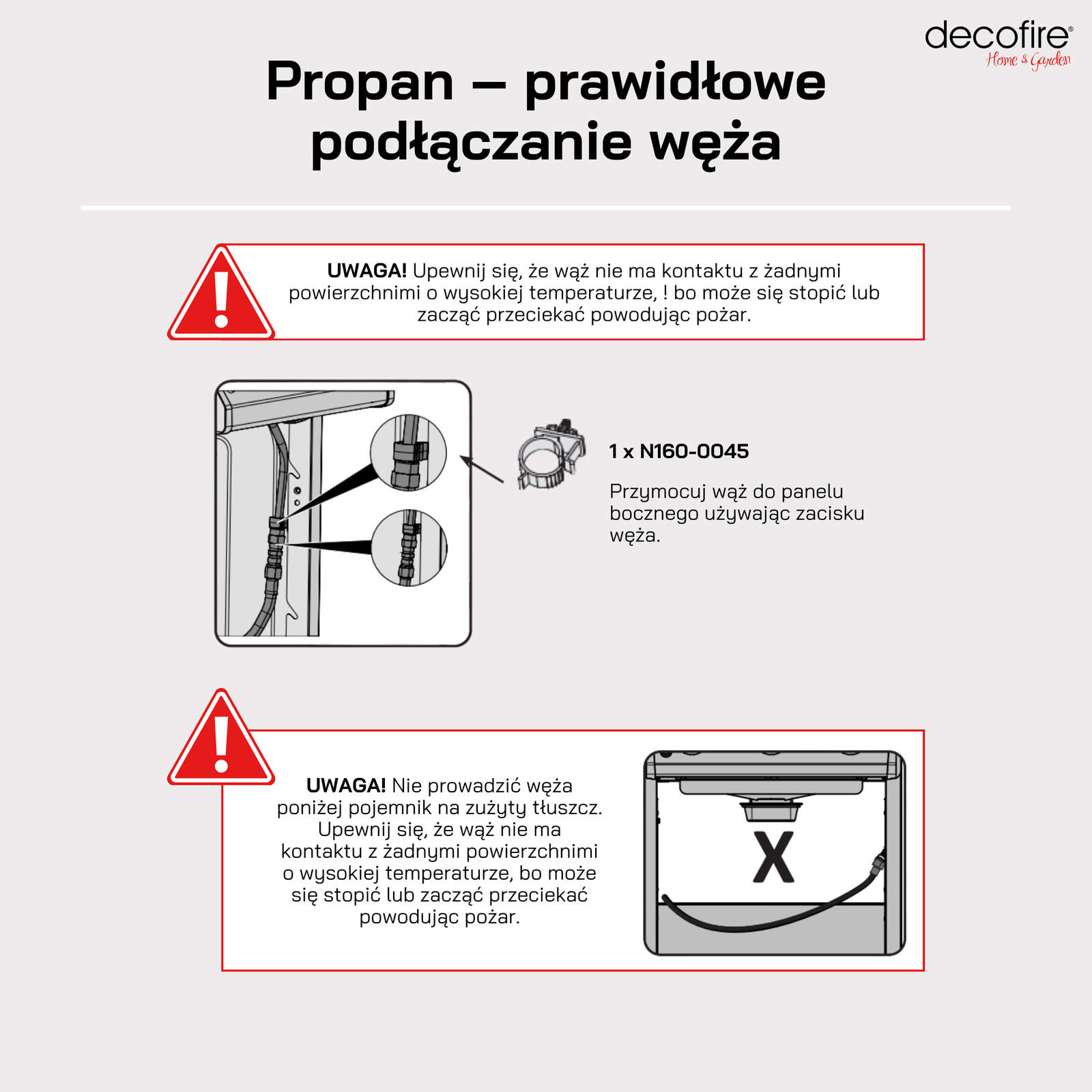 Podłączanie węża